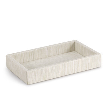 Reed Linen Towel Tray