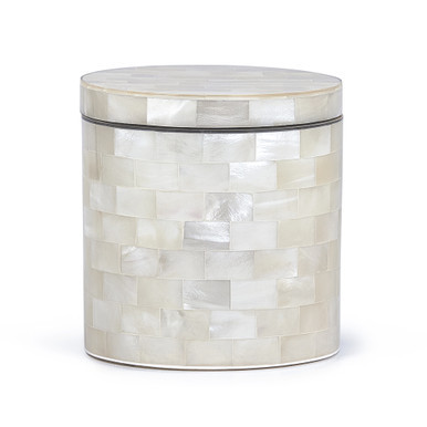 White Agate Canister