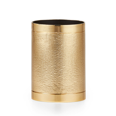 Mano Gold Brush Holder