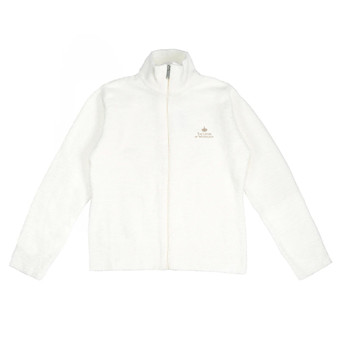Women's - Jackets - Full Zip - Solid Cream - Chenilla Lite™