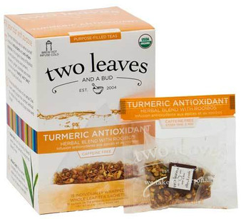 Two Leaves and a Bud - Organic Turmeric Antioxidant Tea