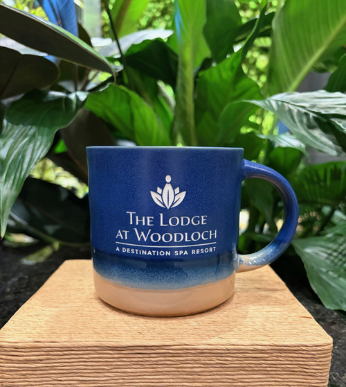 Ceramic Mountain Mug - Blue