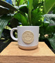 Cabin Mug with Beige Medallion - 10 oz