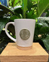 Tall Cabin Mug w/ Green Medallion - 16 oz