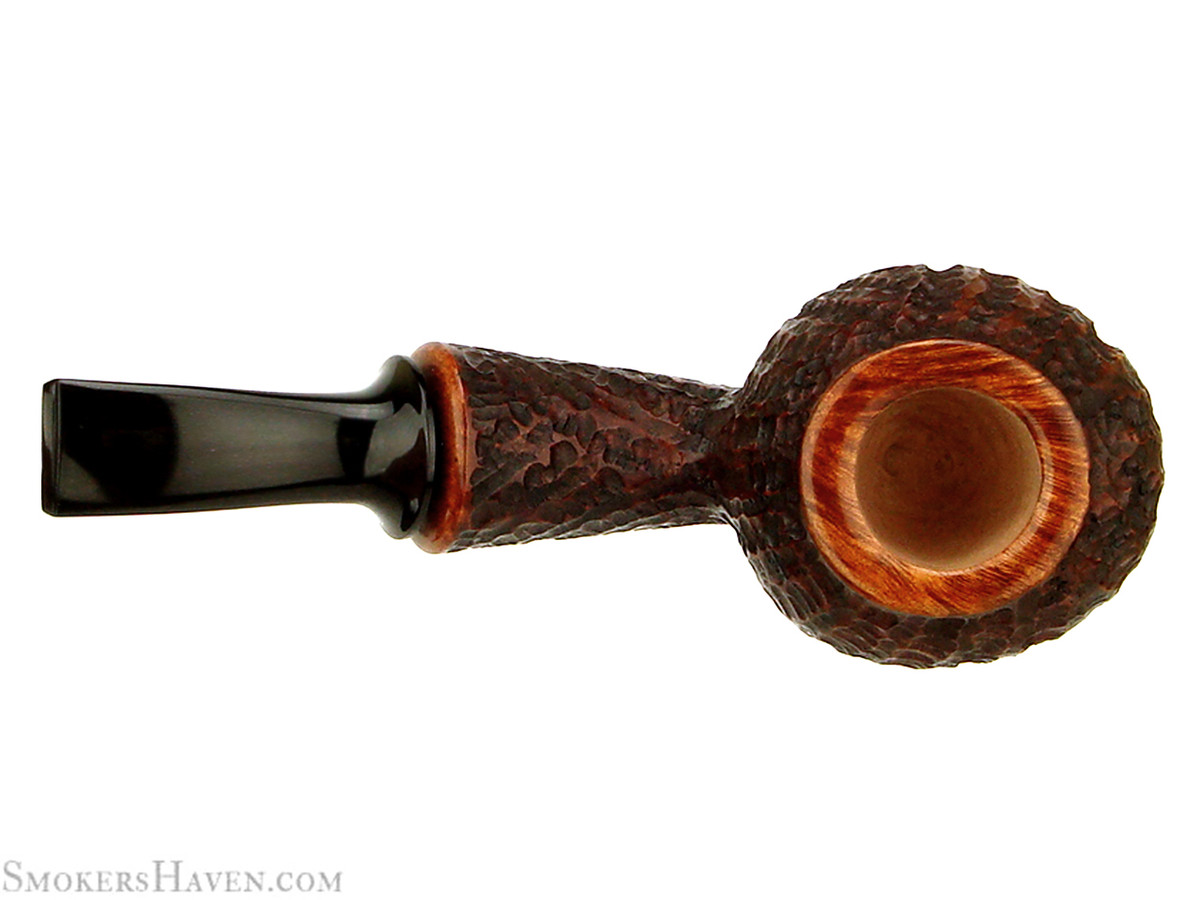 C. Kent Joyce Pipe 1/4 Bent Carved Tomato