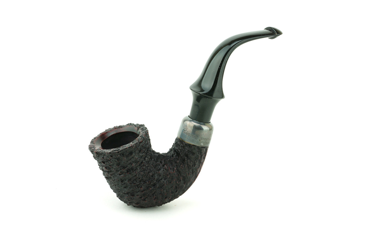 Irish Estate Pipe Peterson Connemara Xl 315 Carved Bent Dublin Unsmoked