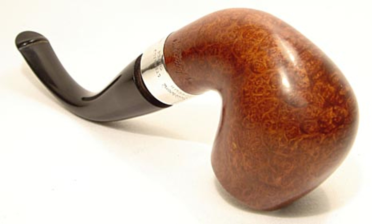 Mark Twain Bent Tobacco Pipe 