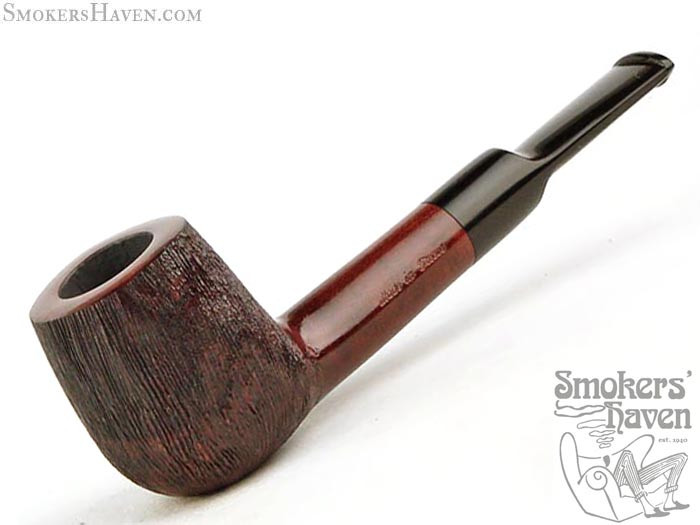 Basket Pipe Root Carved Dark Red Lovat