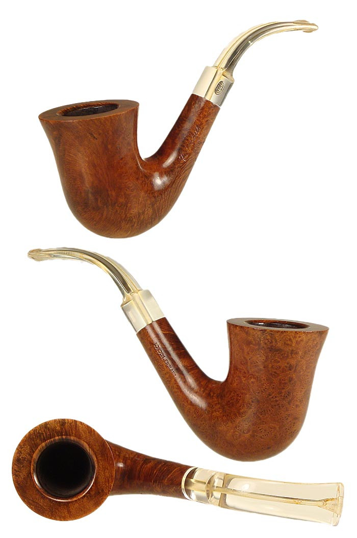 GBD Estate Pipe Colossus Ebony Bent Dublin