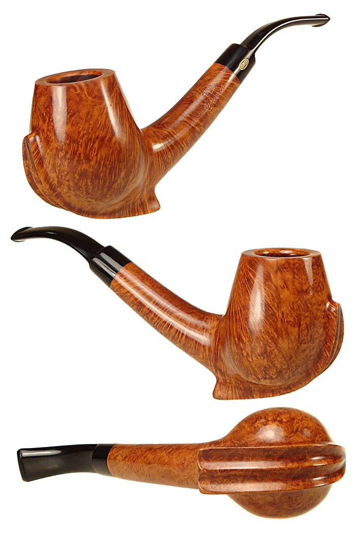 GBD Estate Pipe Unique Rocking Brandy