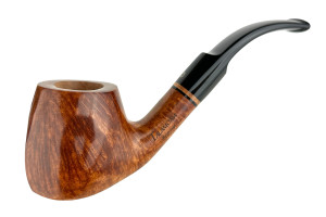 Talamona Pipe Romana Smooth Bottpm Paneled Bent Freehand Talamona Pipe Romana Smooth Bottpm Paneled Bent Freehand