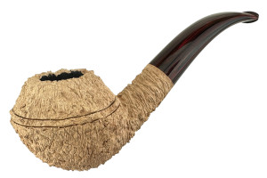 Pipe Tristan Pipe Natural Carved Bent Rhodesian N14353 Pipe Tristan Pipe Natural Carved Bent Rhodesian N14353