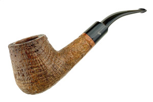 English Estate Pipe Charatan Freehand Relief XL Brandy (Additional Perspex Stem) E14824