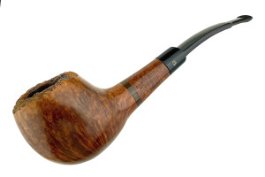 English Estate Pipe Charatan Executive 4 Bent Apple Early Lane Era (Additional Perspex Stem) E14825