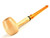 Missouri Meerschaum Maple Hardwood Pipe Diplomat (Amber and Straight)