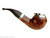 Peterson Estate Pipe XL 81 Smooth 1/4 Bent Bulldog w/ Silver Band and Windcap