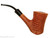Savinelli Estate Pipe Autograph Grade 5 Partial Blast 3/4 Bent Cherrywood