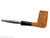 Caminetto Estate Pipe 112 Business Carved Stack Billiard w/ Ebonite Ferrule & Military Mount