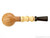 Michail Kyriazanos Pipe 1/4 Bent Fat Egg w/ Bamboo