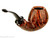 LAN Pipe 3/4 Bent Smooth Crowned Brandy w/ Military Mount