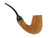 American Estate Pipe BriarWorks Neptune Tan Blast Bent Champagne Unsmoked.  .