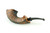 Italian Estate Pipe Gabriele Dal Fiume DG Partially Blasted Paneled Horn Unsmoked