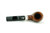 Italian Estate Pipe Il Cepo (4) Bent Apple w/ Silver