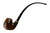 Genod Pipe Smooth Walnut Bent Brandy Churchwarden