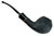 Buckeye Pipe Dark Blast Bent Danish Apple N14326