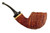 Asian Estate Pipe Li Zhesong Blast Bent Apple w/ Boxwood Ring Unsmoked E14828