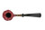 C-Pipe Pipe Bamboo Carved Fleur 3 N14856