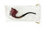 C-Pipe Pipe Bamboo Carved Fleur 3 N14856