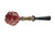 C-Pipe Pipe Bamboo Carved Fleur 3 N14856