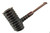 Chris Herriot Pipe Hand Made Carved Stack Poker N14884