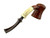 American Estate Pipe Nate King Smooth Bo Pot w/ Horn Unsmoked E14923