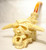 S. Yanik Meerschaum Pipe Giant Demon Skull