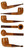 Rad Davis Pipe Straight Grain Billiard
