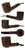 Savinelli Pipe Blasted Autograph Panel Freehand w/ 6mm Filter
