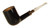 Ardor Pipe Ninfea Nettuno Smooth Black Billiard w/ Silver Mount