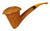 Ardor Pipe Urano Tan Blasted Calabash Spike w/ Faux Amber Lucite Stem
