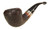 Ascorti Estate Pipe Blasted Rhodesian w/ Silver Band