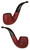 Cesare Estate Pipe Blasted Bent Apple