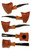 Lasse Skovgaard Estate Pipe Elephants Foot UNSMOKED!