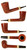 Jody Davis Estate Pipe Saint XL Dublin w/ Ivory UNSMOKED!