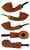Jody Davis Estate Pipe Blasted Friar Dublin w/ Cocobolo UNSMOKED!