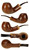 Jody Davis Estate Pipe Bishop Lars Blowfish w/ Cocobolo UNSMOKED!
