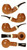 S. Cherepanov Pipe Bent Apple w/ Faux Ivory