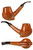 GBD Estate Pipe Unique Rocking Brandy