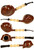 Scott Klein Pipe Blowfish w/ Bamboo