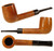 Sasieni Estate Pipe Four Dot Natural Lovat